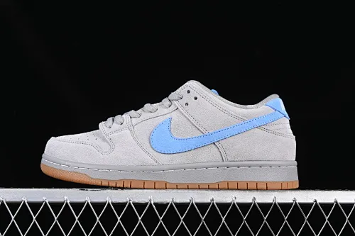 All categories Nk SB Dunk series Nk SB Dunk Low low-top sneakers Nk SB Dunk Low Pro gray blue SB smashed backboard fashion casual sneakers 304292-022